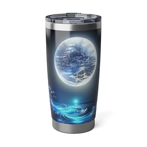 Cosmic Vagabond 20oz Tumbler – Perfect for Adventure Lovers, Travel, Stargazing, Road Trips, and Gift Ideas