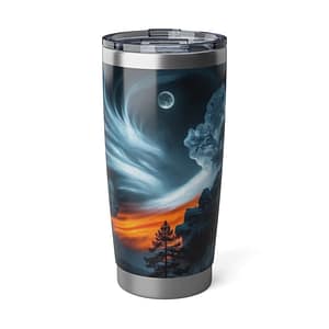 Vagabond 20oz Insulated Tumbler - Adventure Travel Mug for Nature Lovers, Outdoor Enthusiasts, Camping Gifts, Durable Drinkware