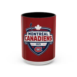 Montreal Canadiens Hockey Coffee Mug – 11/15oz Accent Team Logo Mug