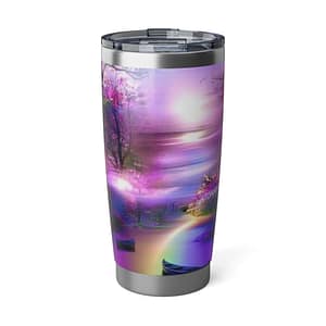 Vibrant Nature 20oz Tumbler | Perfect for Travel, Outdoor Adventures, Gift for Nature Lovers, Camping, Eco-Friendly Drinkware