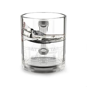 Battlestar Galactica Glass Mug, 10oz - Geek Gift, Sci-Fi Collectible, Coffee Mug, Space Lover Drinkware, Unique Feature Gift