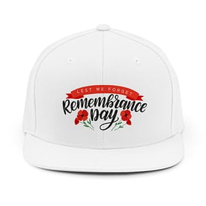 Structured Flat Brim Streetwear Hat