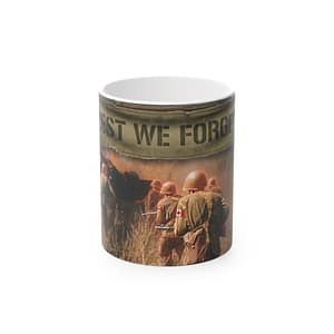 Magic Mug - LEST WE FORGET Ground Troops Soldiers "War" Remembrance