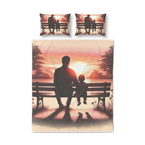 Father & Son Quilt Cover Set Of Three